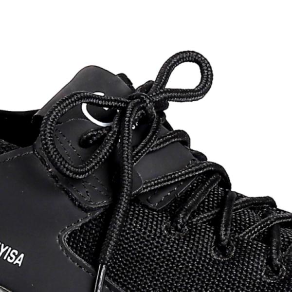 Unisex Work Boots Breathable Safety Shoes Slip Resistant Fly Knit Fabric Upper Comfortable EVA Insole