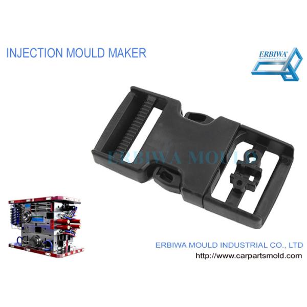 Two Cavities Home Injection Molding For Plastic Parts Buckle / Button Fastener