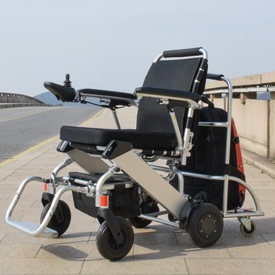 Portable Light Weight Handicapped Folding Electric Power Wheelchair with Brushless Motor 150W*2