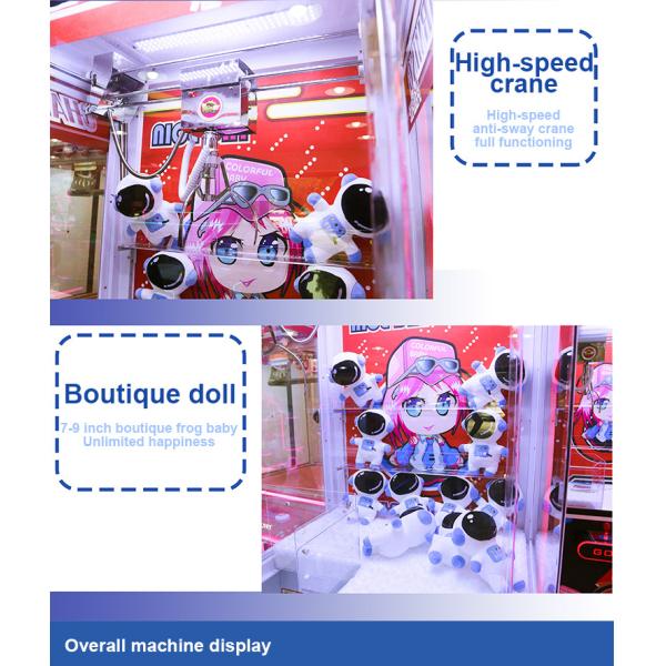 Crane Game Machine High Profit Custom Toys Claw Vending Machine