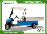 3.7KW Blue Buggy Car for Hotel Farm With 48V Lithium Battery