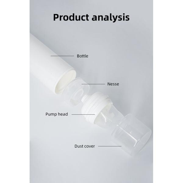 Круглый allplastic распределитель бутылки насоса бутылки 15ml 30ml 50ml насоса Pp безвоздушный Mono безвоздушный