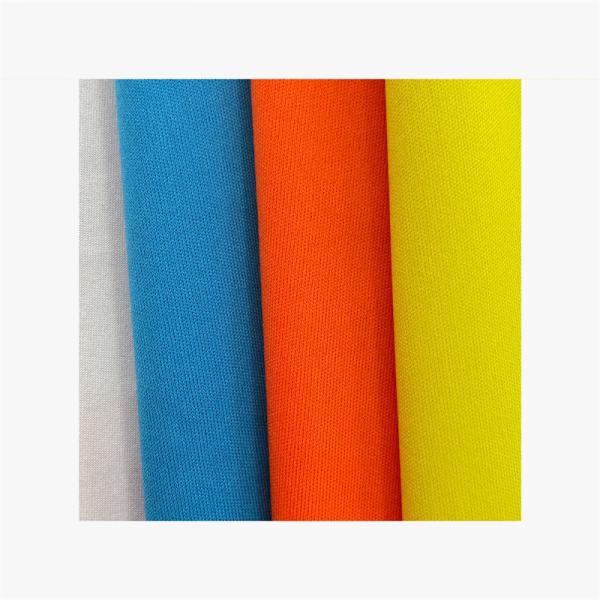 Tricot anti-humidité Jersey Tissu tricoté 100% polyester Parfait pour les sports de plein air