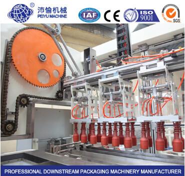 750W Robot Packaging Machines Case Packer Machine For Cartons , Cans