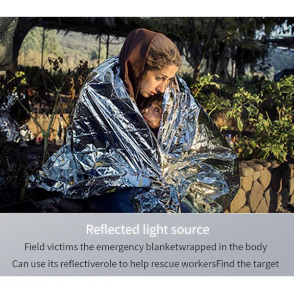 Outdoor Emergency Insulation Blanket Manual Power Source Waterproof insulation blanket