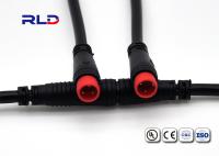 Conector impermeável da bicicleta masculina elétrica pequena de Pin Waterproof Cable Connector Electric da fêmea 2 dos conectores da bicicleta do tamanho IP65
