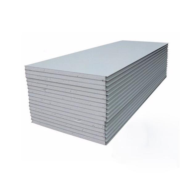 0.3-0.6mm Panneau sandwich en tôle d'acier EPS pour le métal et le matériau en acier de couleur dans la construction durable