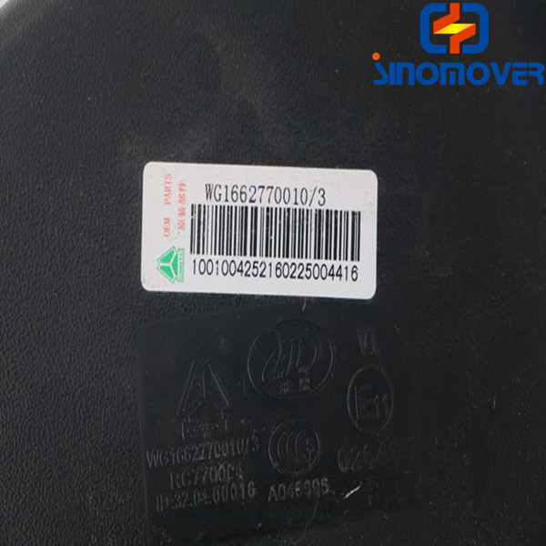 Sinotruk Howo Rear View Mirror Replacement WG1662770010