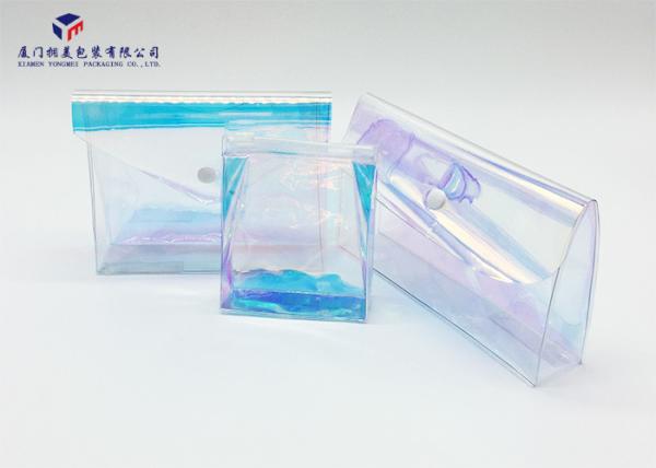 8.9X2.9X10.8CM Polyvinyl Chloride Bags , Customized Pvc Plastic Packaging Bags