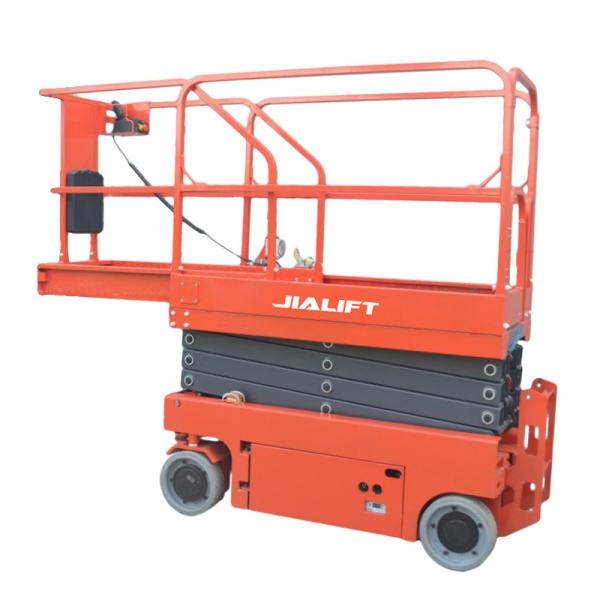 Jiali Forklift Aerial Platform Self Propelled Scissor Type Arial Work Platform 7.8m CE