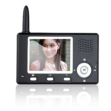 Wireless Night Vision Camera + 3.5 Inch Door Phone Monitor 