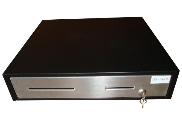 CE ROHS Large Cash Drawer POS / Heavy Duty Cash Box Double Row Tray 460E