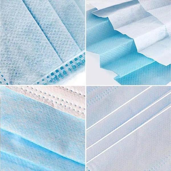 OEM ODM IIR Face Disposable Medical Masks CE 17.5*9.5cm
