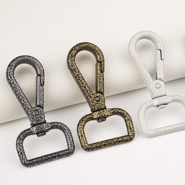 20mm Metal Lanyard Swivel Hook User-Friendly and Bronze Webbing Spring Snap Hook