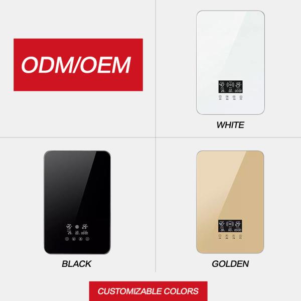 8KW Stainless Steel Electrical Hot Water Heater Tankless OEM / ODM