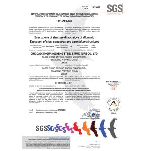 Qingdao Xinguangzheng Xinda Construction Engineering Co., Ltd. Certifications