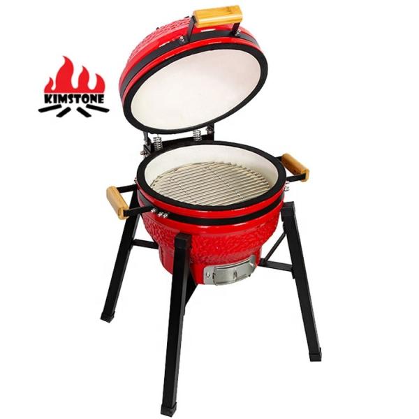 Kimstone Outdoor Ceramic Charcoal Commercial Bbq Grill Spit Rotisserie  Grill Home and Garden BBQ