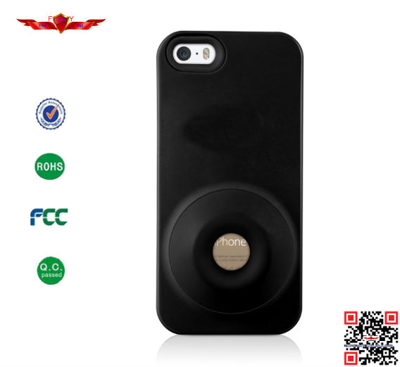 Newest Fashion Design Silicone TPU Cover Cases For Iphone 5G 5S With Megaphone Multi Color