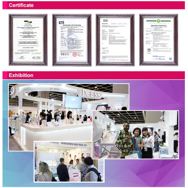 постоянная машина удаления волос 300000shots, удаление волос 3.1cm2 Deess