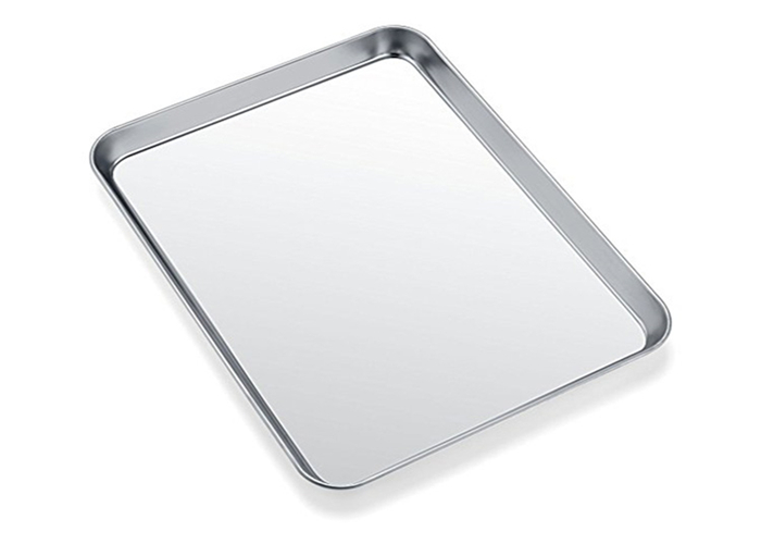 RK Bakeware China Foodservice NSF Прямоугольный противень из нержавеющей стали для выпечки пиццы, печенья, хлеба, противень для выпечки