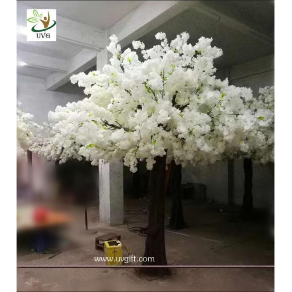 UVG 10 foot pink cherry blossom decorative artificial trees for church wedding decorations CHR170