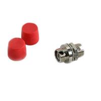 Le SM Metal le mode unitaire rond optique en alliage de zinc de l'adaptateur FC de fibre, petit adaptateur du trou FC de D