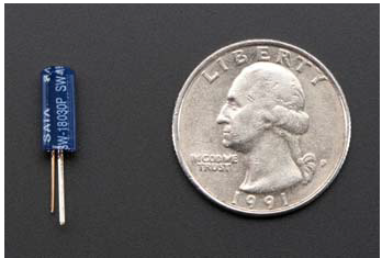 Durable Vibration Sensor Switch Adafruit Industries 1767 Suitable for Wearables and Motion Detection
