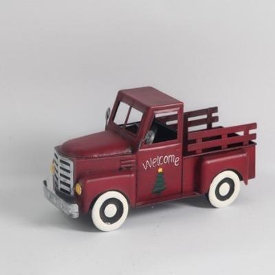 Decorações de Natal de Metal Moderno Carros Vermelhos Artesanato