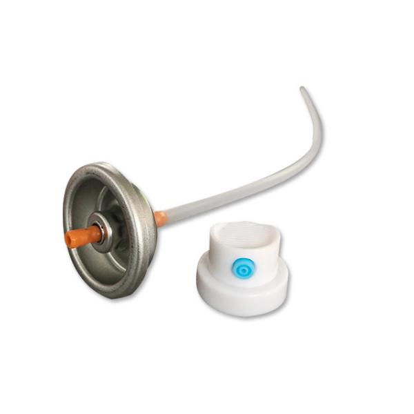 Clear Lacquered Tinplate Mounting Cup Spray Paint Valve for Export to Singapore