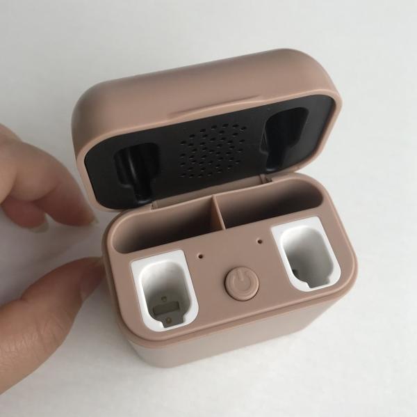 Silver Mini Rechargeable Digital Hearing Aid OTC Personal Sound Amplification Products