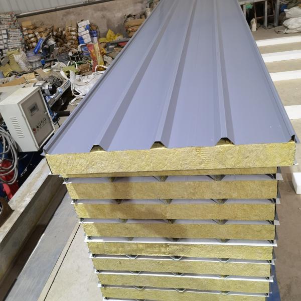 Sandwich Panel Rockwool Exterior Insulation Board 48kg/M3