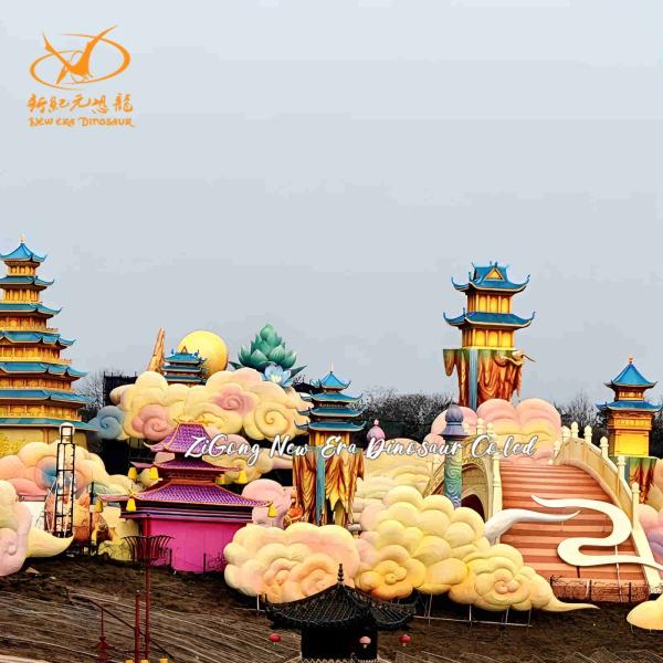 Outdoor Decoration Chinese Festival Lantern / Tradition Chinese Light Lanterns