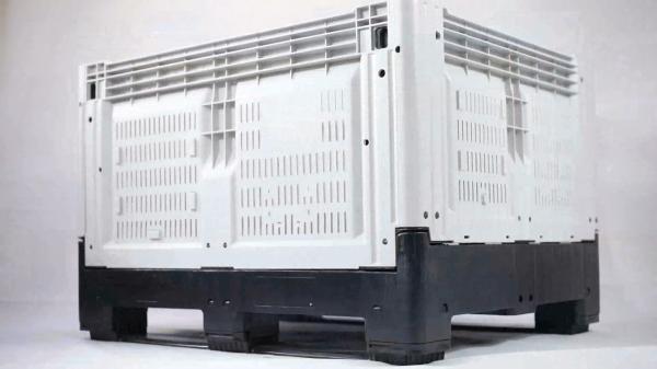 Large Bulk stacking plastic palle boxes used plastic pallet bins and container