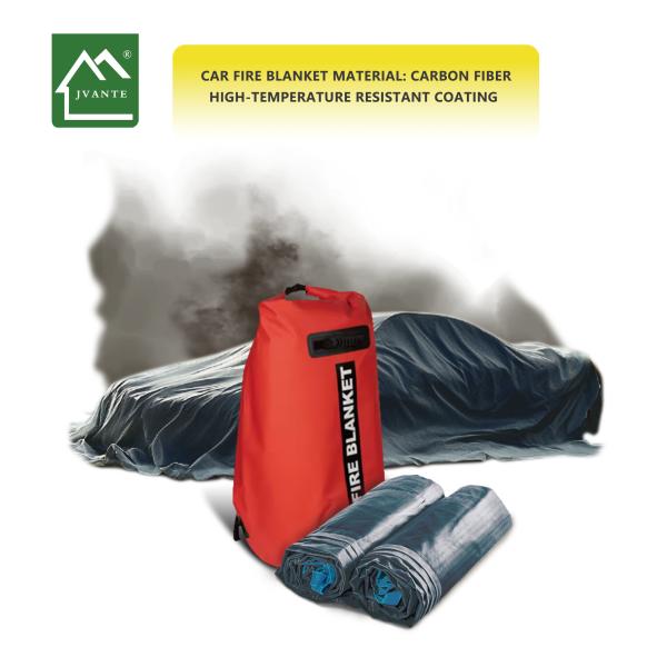 Customizable Safety Protection fire suppression blanket For Car Reuse