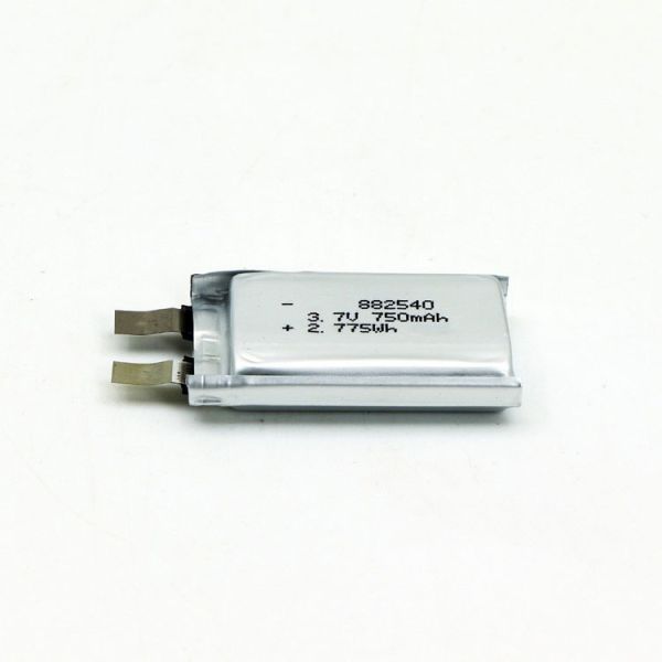 XL 882540 3.7V 750mAh High-Rate Liquid Battery with LiCoO2 Cathode 350 Cycles for Drone & RC Aircraft