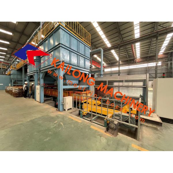 Shell Moulding Line Continuous Production Of Shell Moulding Process
