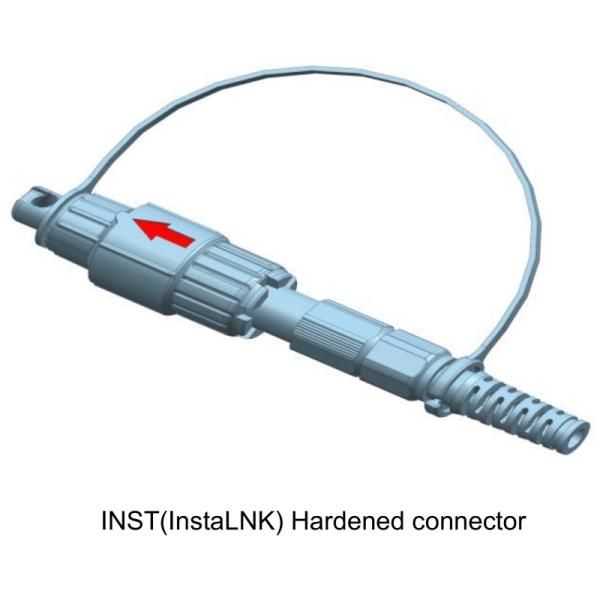 FTTH Waterproof Fiber Optic Connector with IP68 Waterproof Level and 9 Connector Types