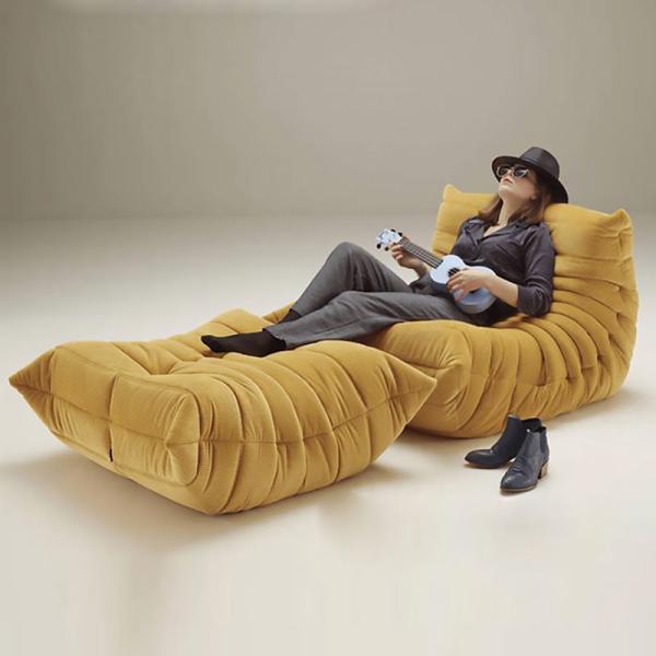 90 sala de visitas Sofa Furniture With Recliners Lazy secional Bean Bag Chair grande da polegada 8x10
