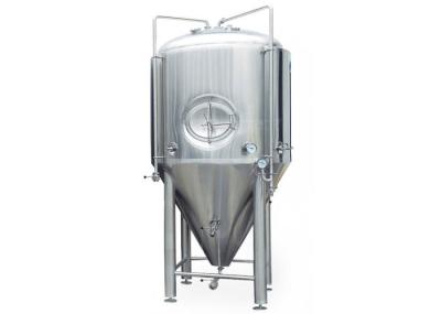 Sanitary SUS304 Steel Conical Fermenter 1000L 3 Layers Dimple Jacket Alcohol Brewery