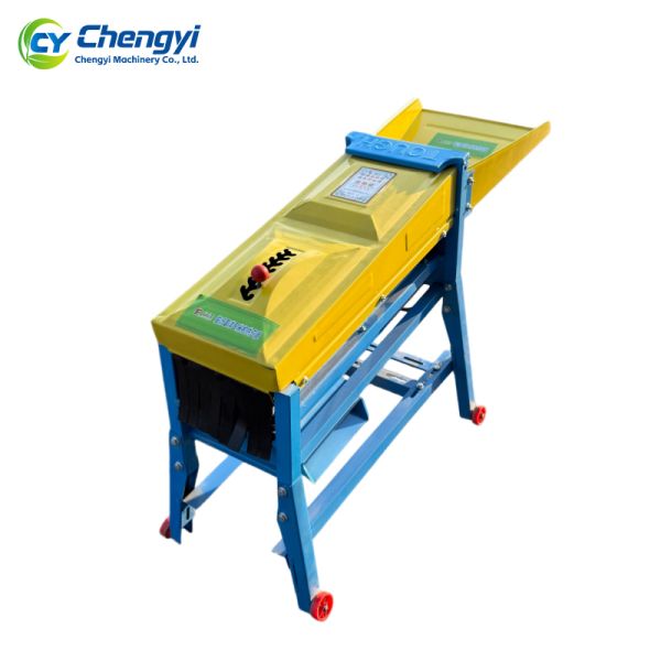 Double Roller Corn Sheller Machine High Capacity Maize Shelling Equipment