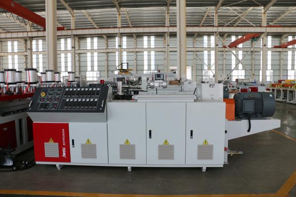 JWELL PVC WPC Door Wooden Plastic Board Profile Extrusion Line