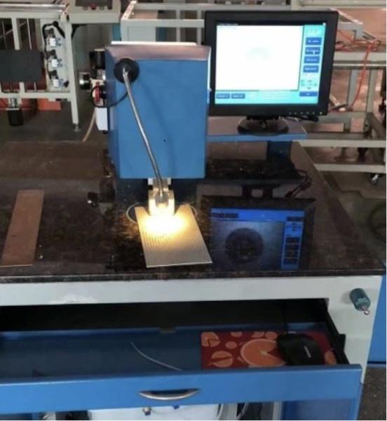 Machine de ciblage de circuits imprimés à trou de guidage CCD pour ALCCL