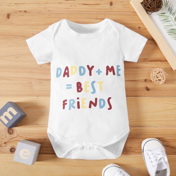 Factory Price In Stock And Customized 100% Cotton Short Sleeeves and Legs Baby Romper Bodysuit Baby Clothes