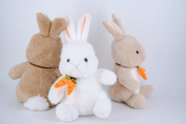 OEM Gift Soft Plush Toy Mascot Soft Bunny Rabbit Stuffed Animal Custom Images