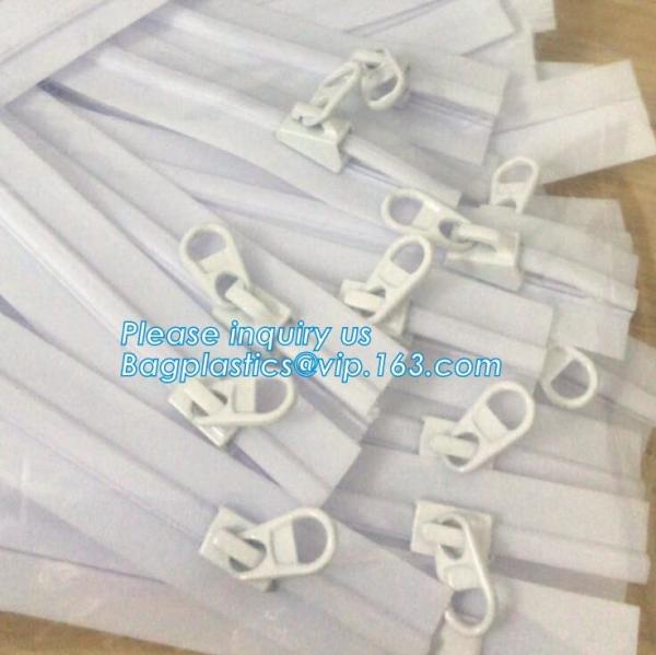 promotional nice design t slider 100% airtight tape waterproof zipper, Double Sliders Airtight Waterproof Zipper, TPU ec