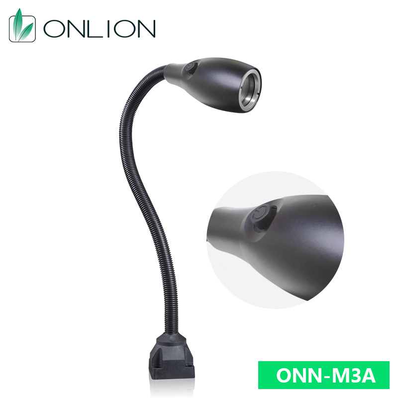 ONN-M3A 550mm Flexible LED Gooseneck Light IP65 Waterproof CNC Machine Work Light