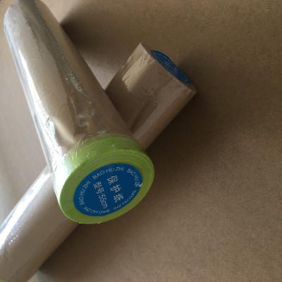 Claro - a força adesiva marrom 71g 10cm 46gsm reciclou o rolo do papel de embalagem