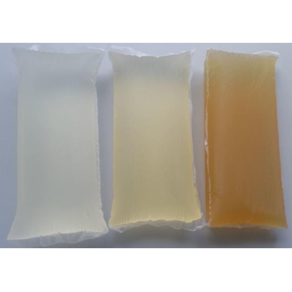 Pillow Shape Hot Melt Pressure Sensitive Adhesive For Industrial Tapes Courier Sealing Bags