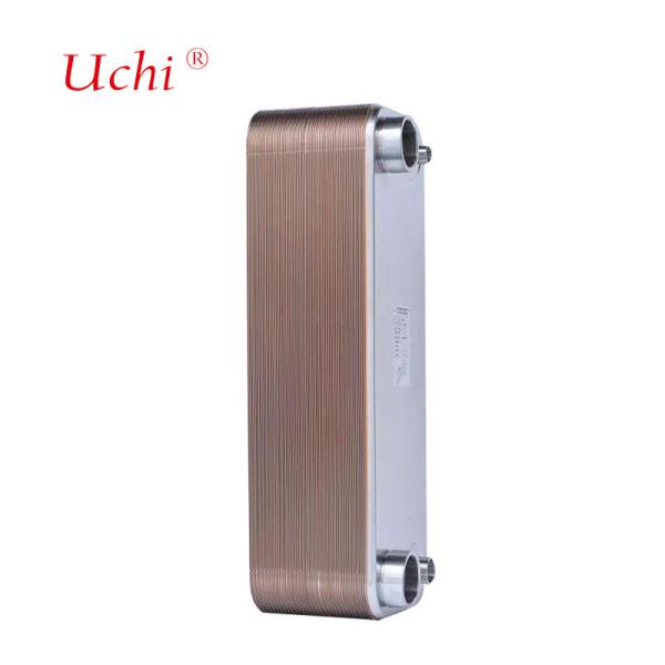 Stainless Steel Brazed Plate B3-52 For Steam Water Heating Microchannel Heat Exchanger 5HP To 15HP