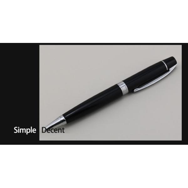 Business Office Metal Signature Pen 0.7mm Twist Type Aluminium Ball Pen